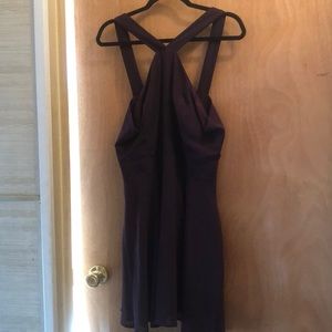 Eggplant Evening Dress